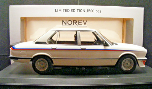 Norev bmw m535i e12 weiß - norev,