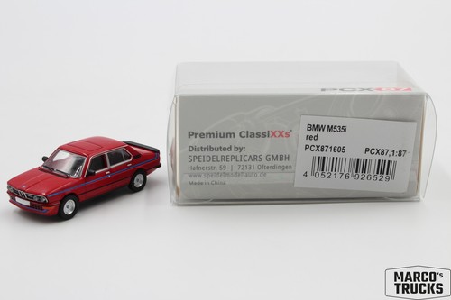 Brekina bmw m535i rot - brekina,